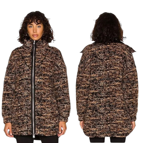 Varley Romar Jacket in Brown Speckle - Medium - Picture 14 of 14